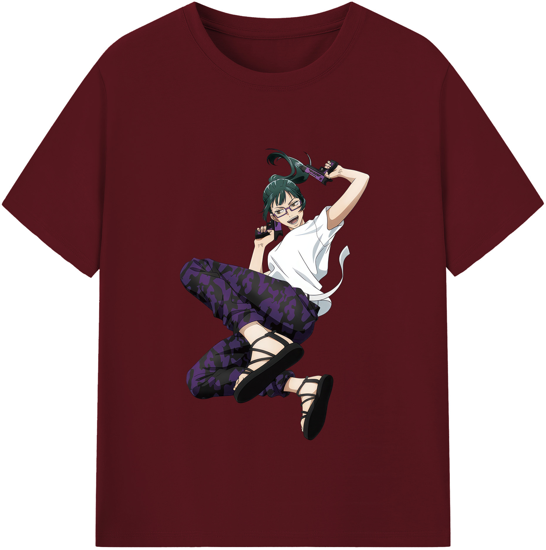 （画像用） 呪術廻戦 Jujutsu Kaisen 綿100％半袖Tシャツ（フロントプリント）